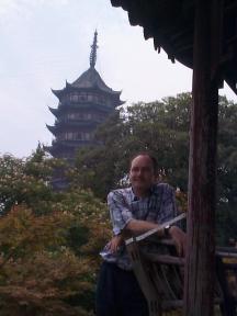 In the North Temple garden